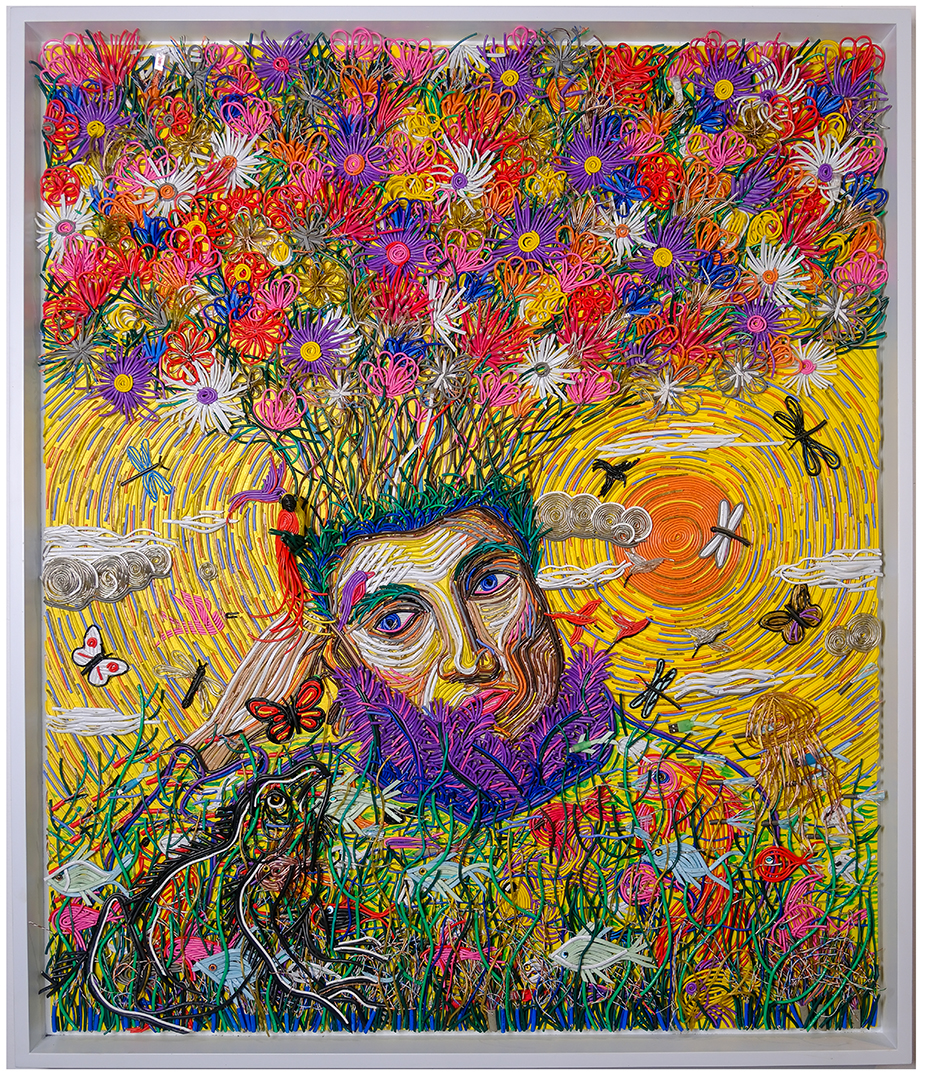 CONNECTED TO FLOWERS_1_2023_Electrical wire collage