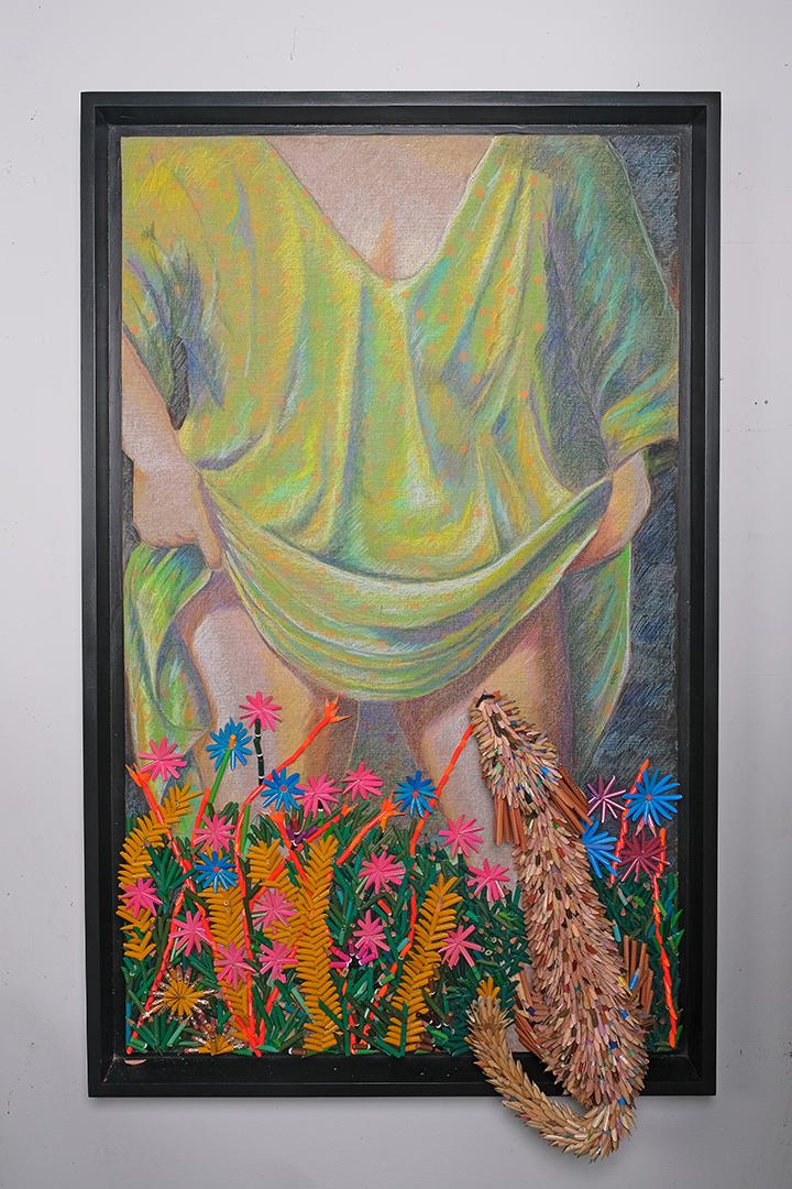 FRIENDLY_2017-2022_Colored pencil drawing and collage (2)