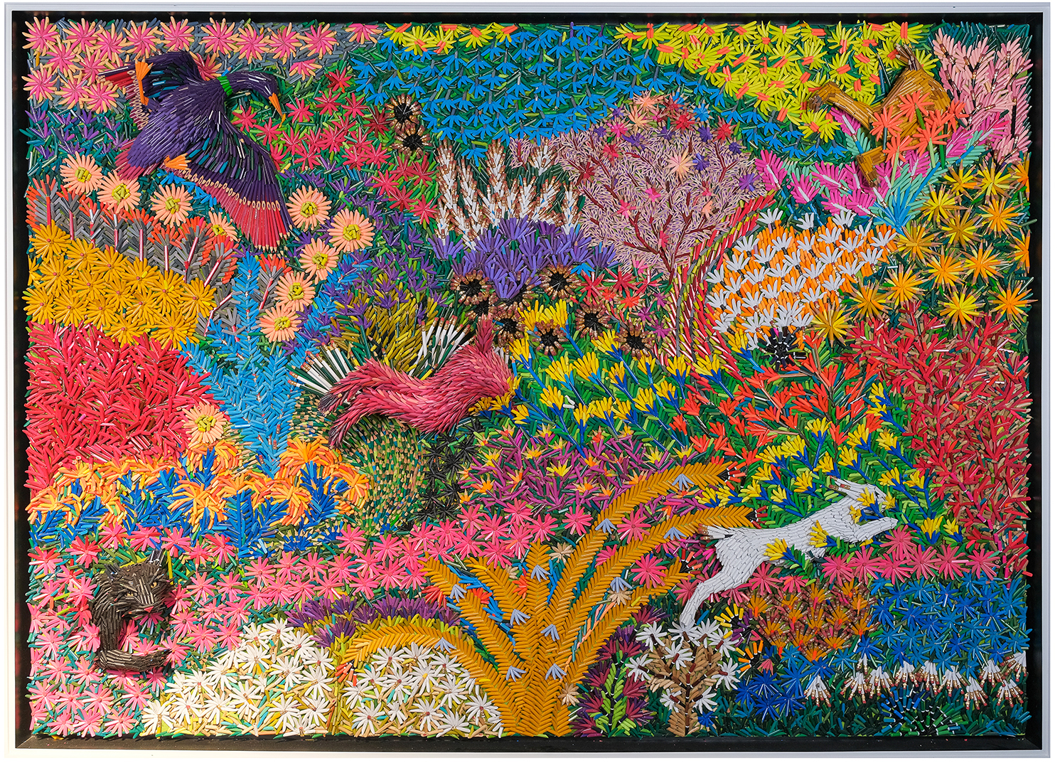 Flowerscape_Color Pencils Collage_2022
