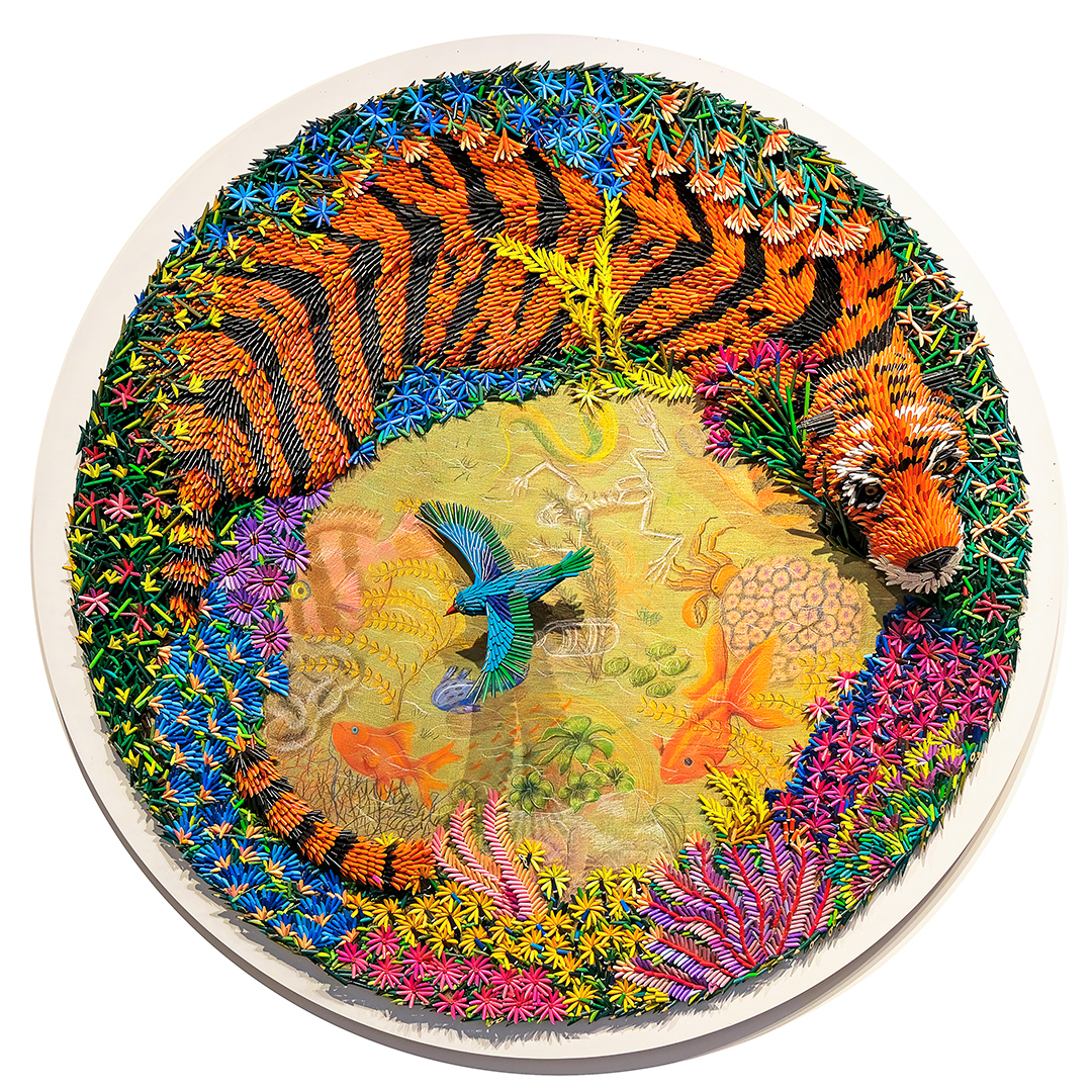 SWIMMING_TIGER_Color_Pencils_2020-2022
